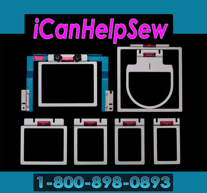 Durkee Fast EZ Frames for Brother 6 & 10 Needle Embroidery Machines PR655 PR1000