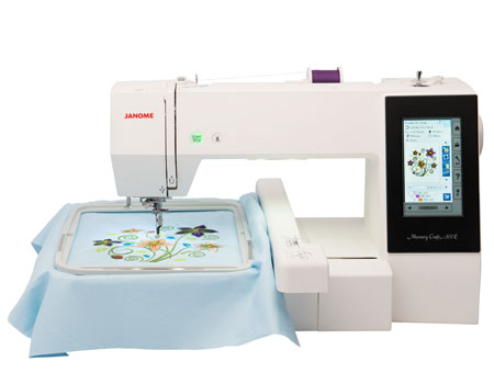 Janome Memory Craft 500E Sewing and Embroidery Machine