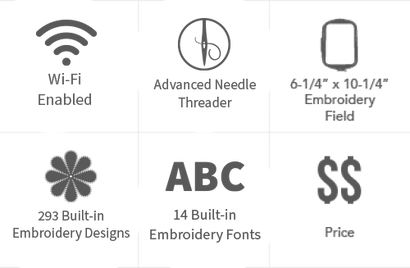 Baby Lock BLMFL Flare Embroidery Machine