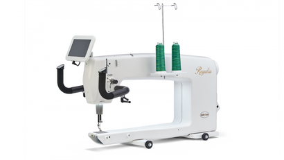 Baby Lock REGALIA LONGARM Quilting Machine With Frame, Front Handle Bars, & Bobbin Wider
