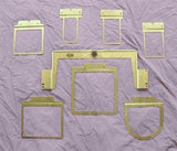 Fast Frames Embroidery Hoops 7 Hoops Set