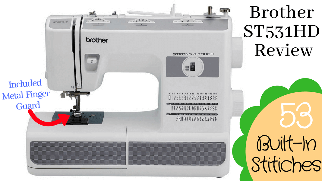 ST531HD Strong & Tough 53 Stitch Sewing Machine with Finger Guard