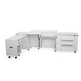 Aussie 2 Kangaroo Sewing Cabinet White