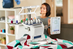 Brother PR1055x Multi Needle Embroidery Machine