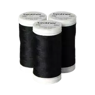 STP900 Black Polyester Sewing Thread
