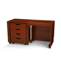 Arrow Laverne and Shirley Sewing Cabinet Teak